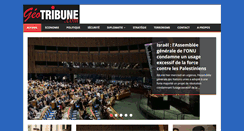 Desktop Screenshot of geotribune.com